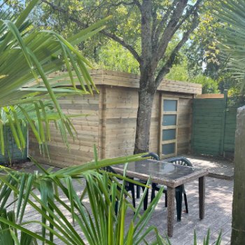 Abri de jardin en bois Toit Terrasse